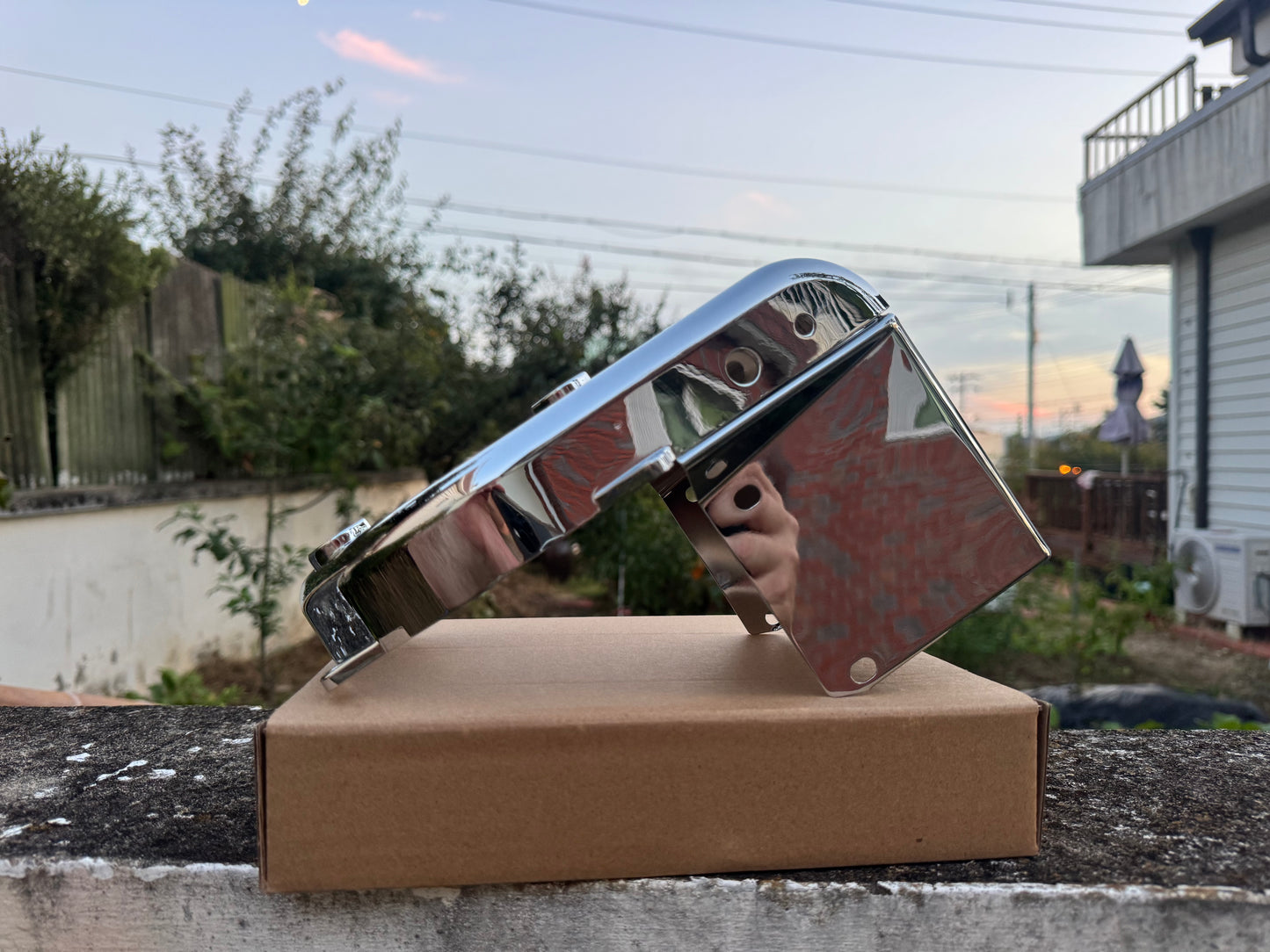 Chrome Flywheel & Head Covers