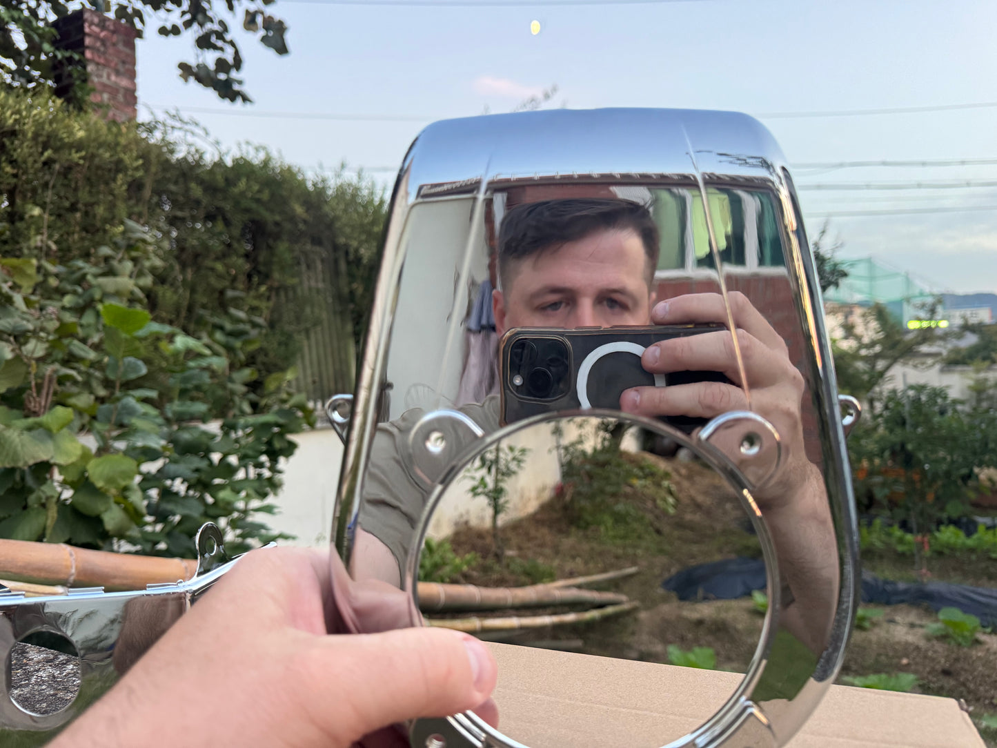 Chrome Flywheel & Head Covers